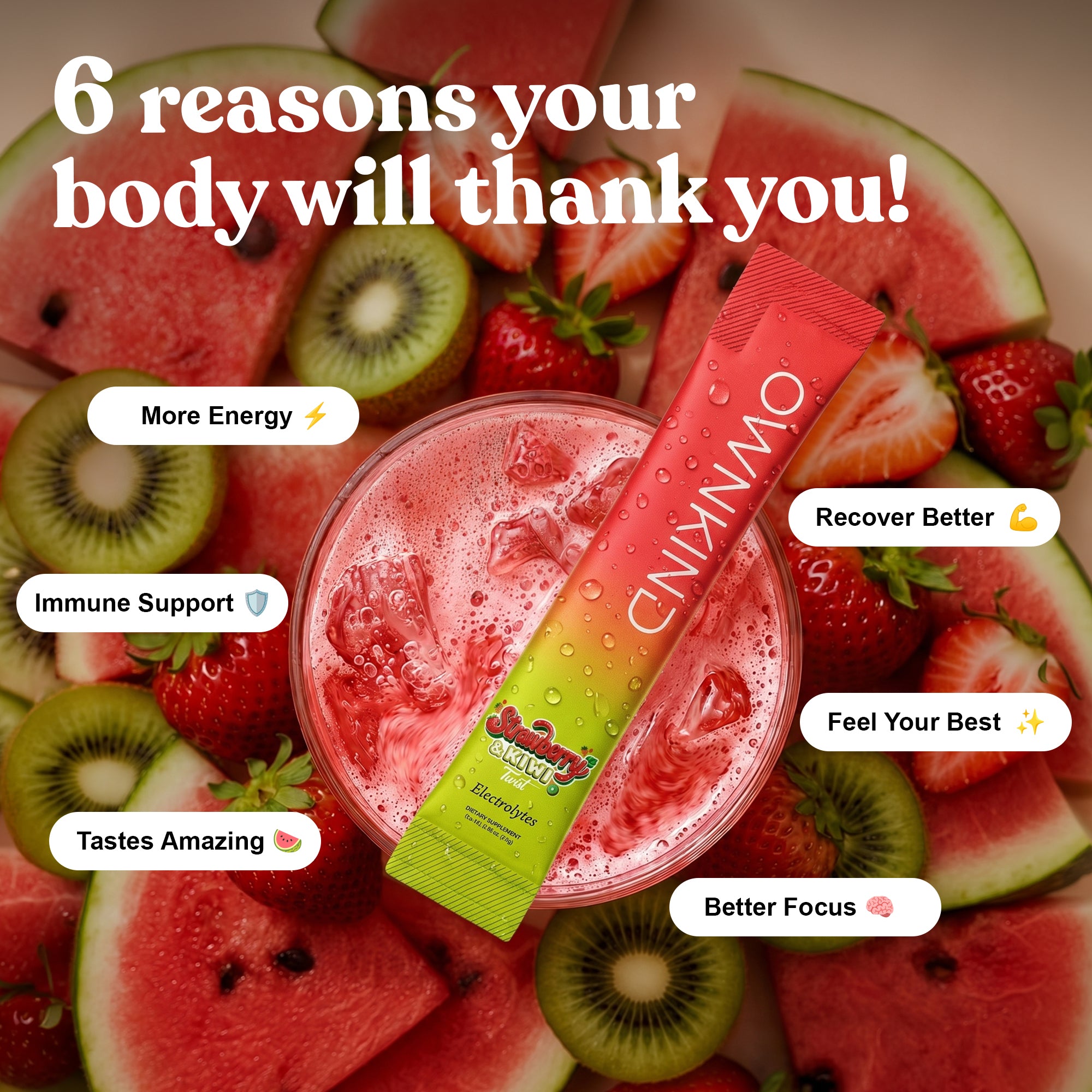 Strawberry & Kiwi Twist
